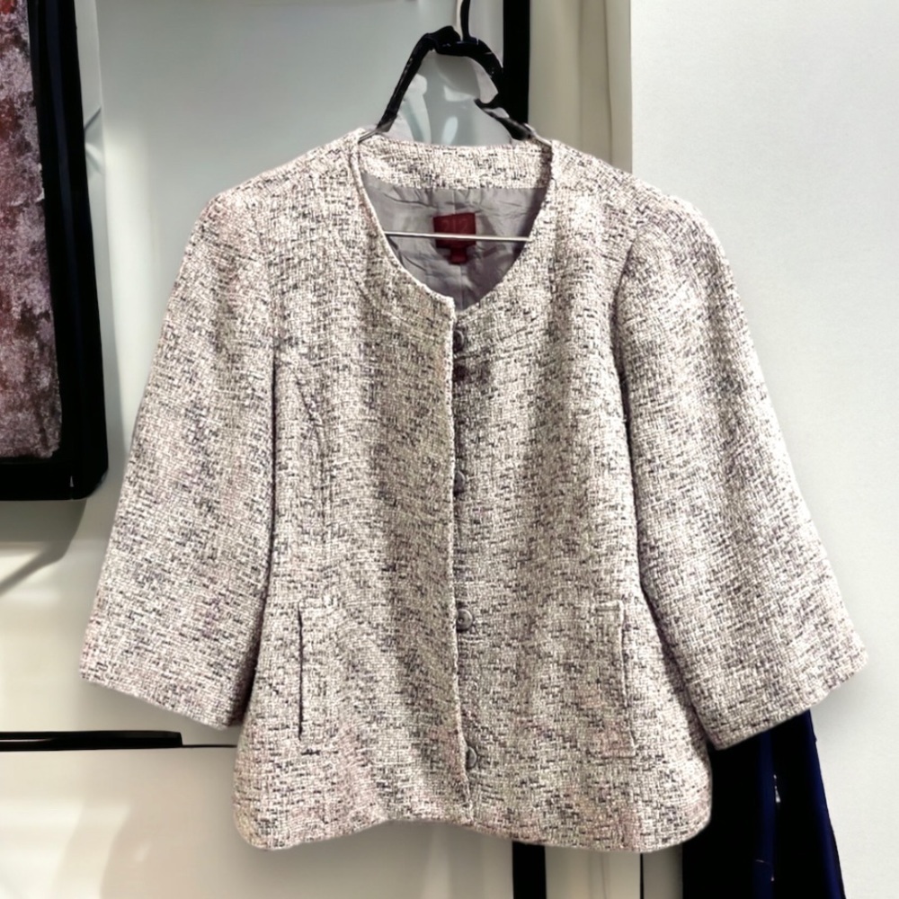 212 Collection lightweight dress coat. - Picture 4 of 10